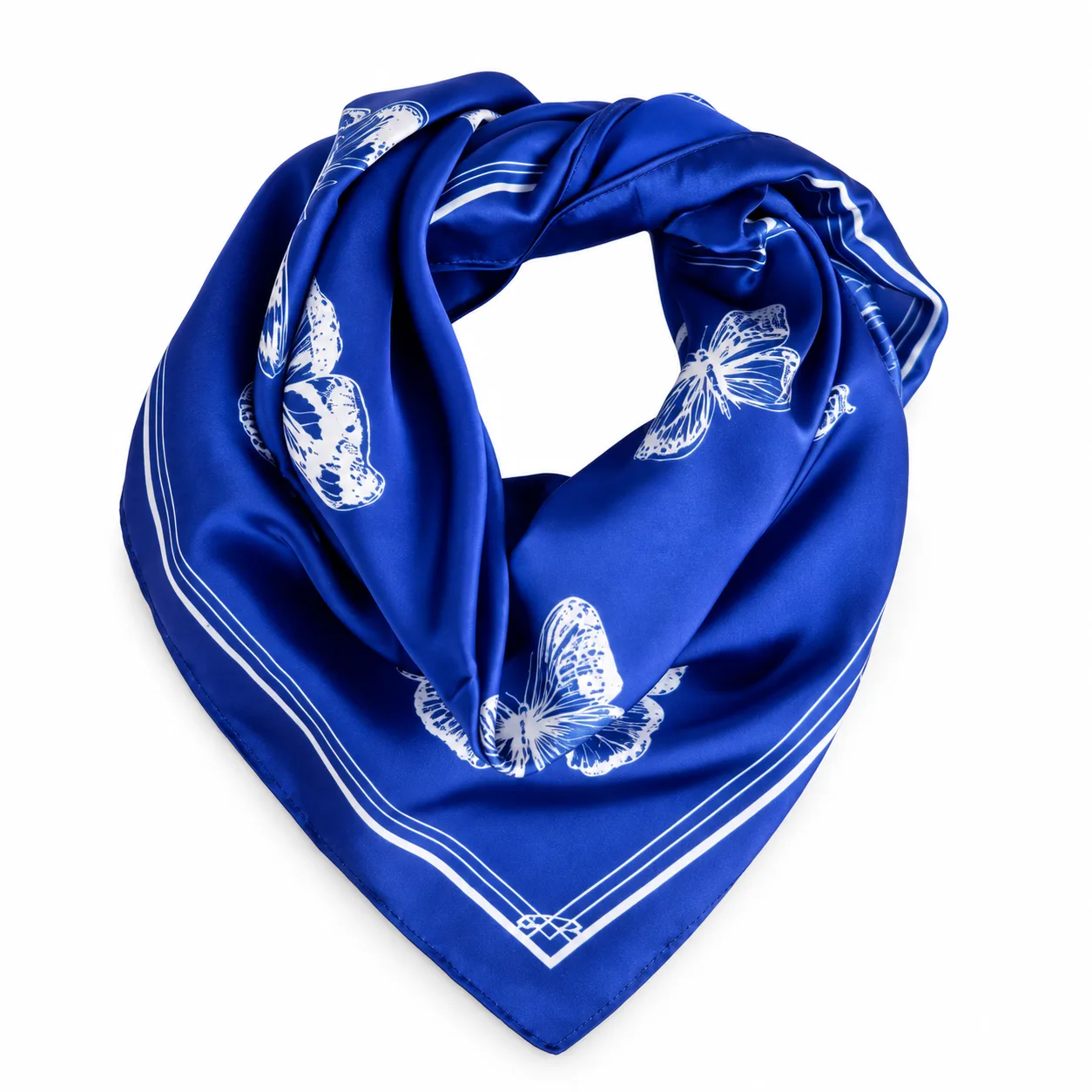 Pañuelo Butterfly Blue