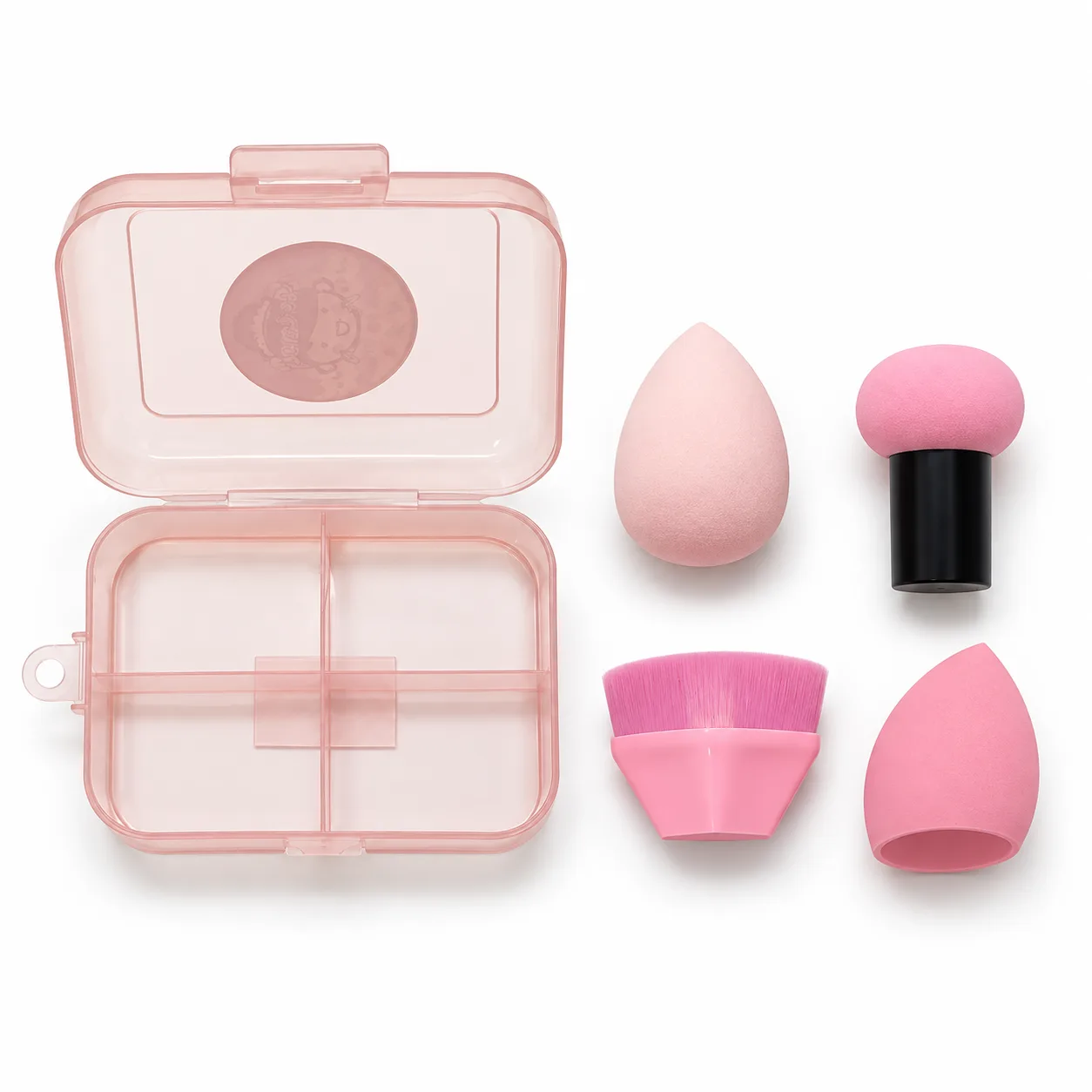 Set de maquillaje con estuche organizador